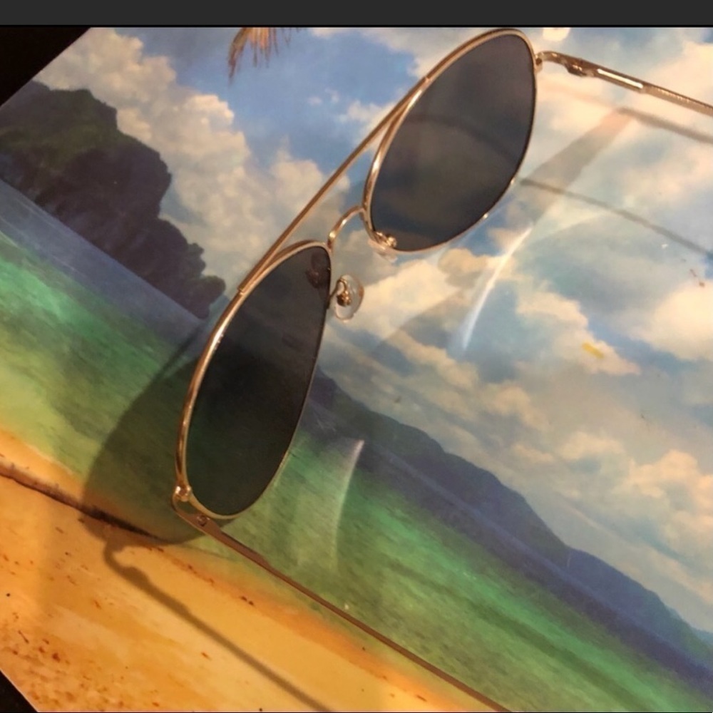 COPY - Aviator Pink oversized mirrored sunglasses new - Picture 5 of 5